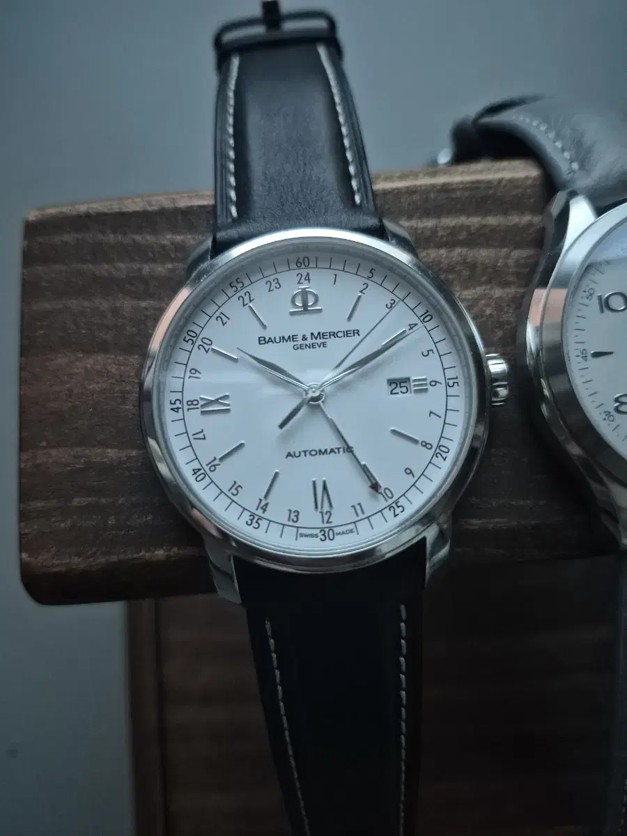 급처 보메 메르시에 클리프턴 클라시마 gmt 시계 Baume & Merc